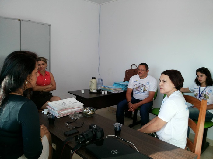 ACD´S visitam a prefeita de Jaru professora Sônia