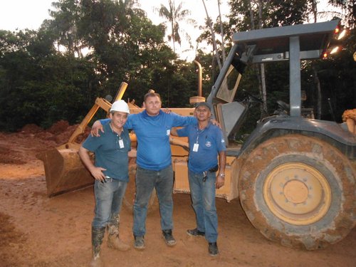 Ação da CAERD no rompimento da adutora de água bruta em 22.10.2012