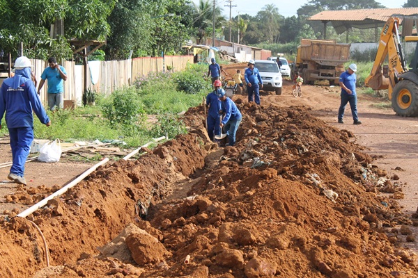 CAERD inicia obra para água tratada na Vila Princesa