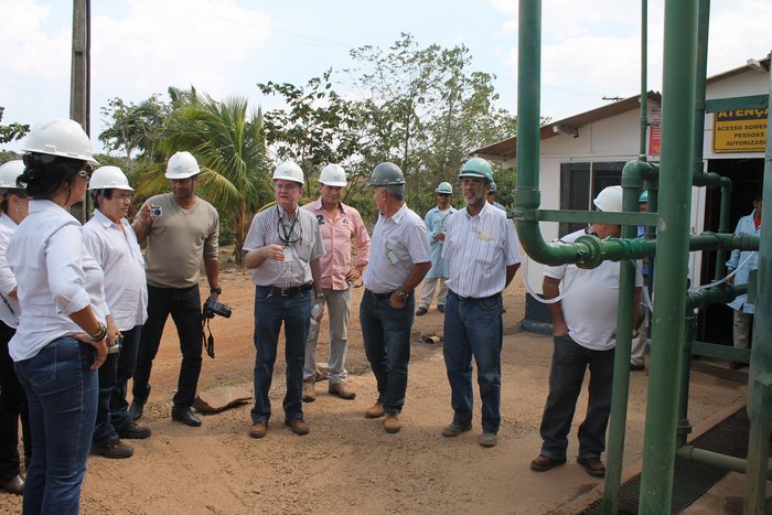 Visitando a Estação de Tratamento da Usina de Santo Antônio - 21.09.2012