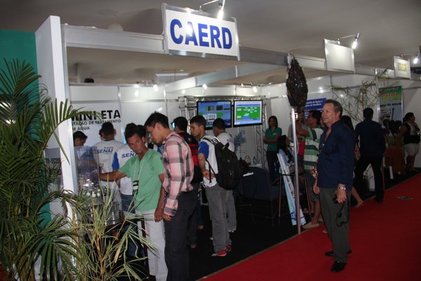 Imagens do STAND da CAERD na IV FECOMIND em Jí-Paraná - 10.10.2012