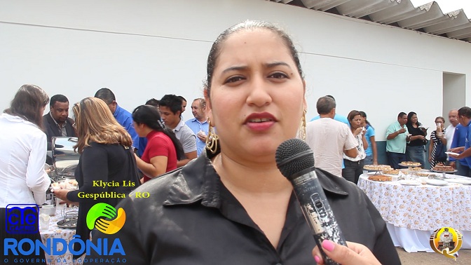 Entrevista Klycia Lis,coordenadora do Gespública Rondônia