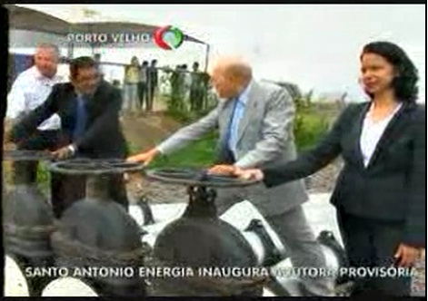 TV Candelaria-Programa Novo Dia:Santo Antônio Energia entrega adutora para o governo do Estado