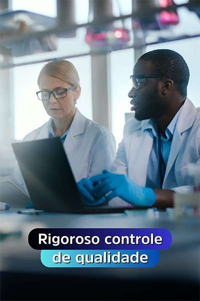 Rigoroso Controle de Qualidade